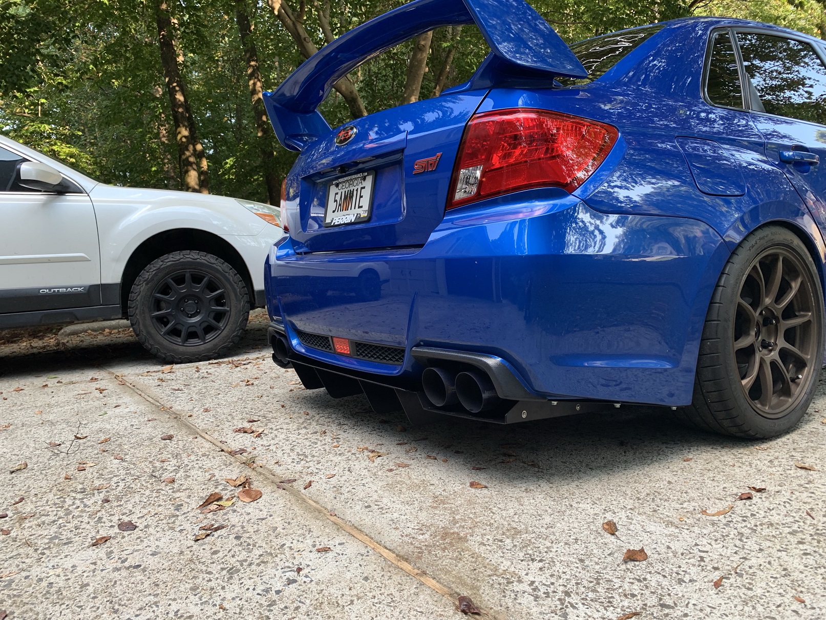 Rear Diffuser WRX STI Sedan GV Verus Engineering